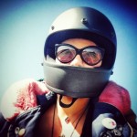 On my way home somewhere.